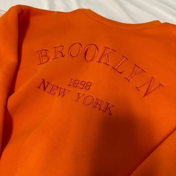 Orange Sweatsuit shorts set - Picture 5 of 5